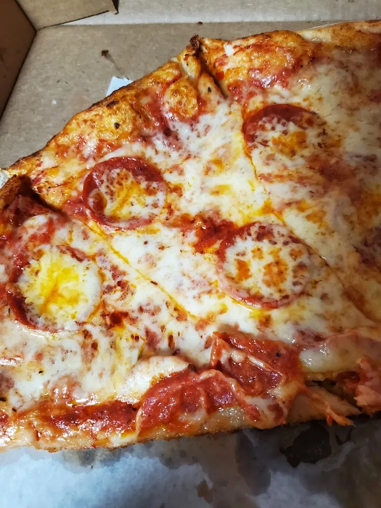 Pizza with Extra Cheese and Pepperoni