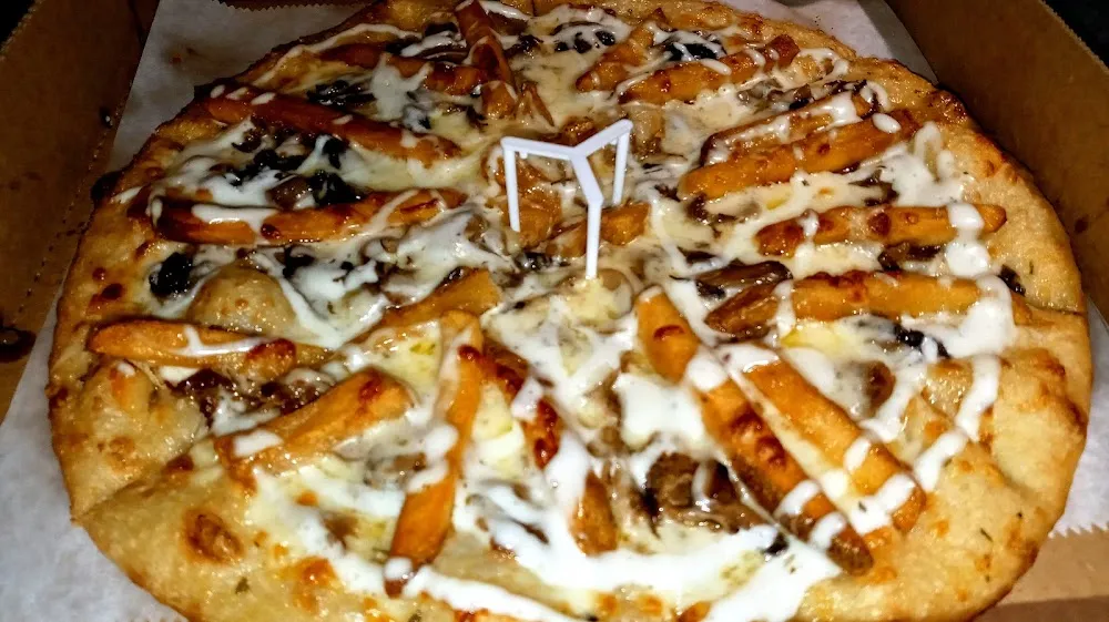 Small Texas Ranch Steak Pizza